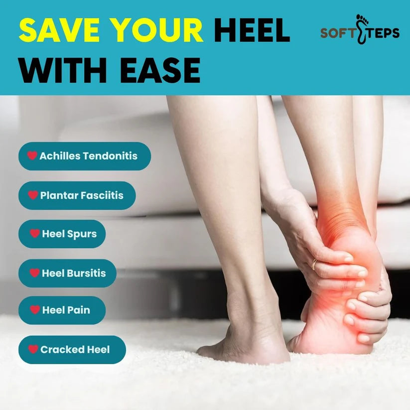 SOFTSTEPS™- HEEL PROTECTORS GEL PADS