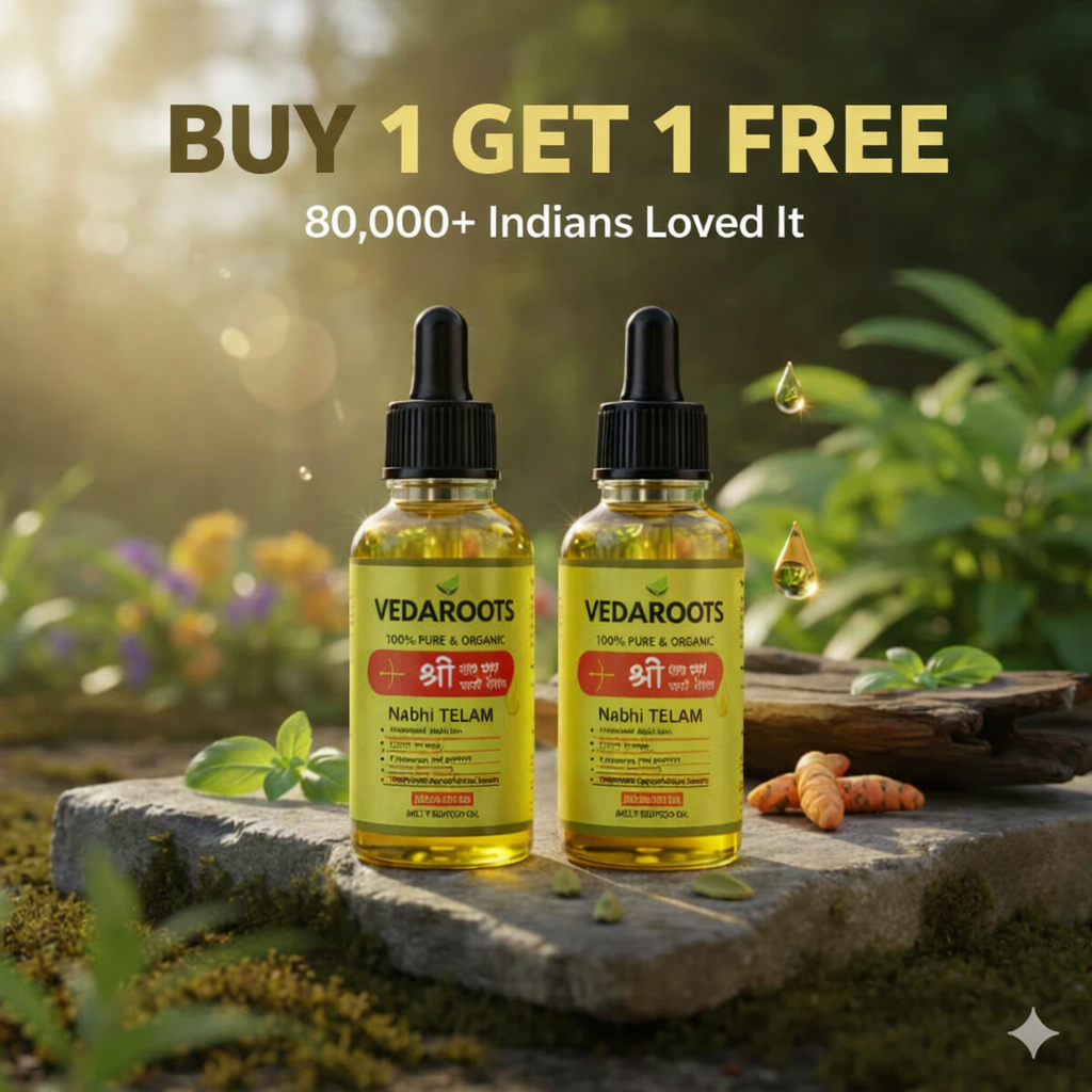AYURVEDIC RAMBAN MULTI BENEFIT NABHI OIL (BUY 1 GET 1 FREE)(PACK OF 2)